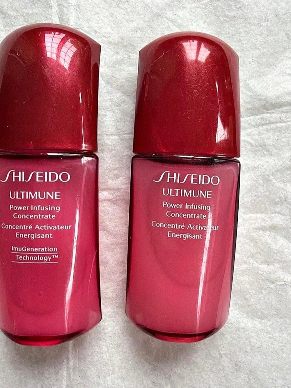 Shiseido Ultimune Power Infusing Concentrate Duo 10 mL Samples NWT